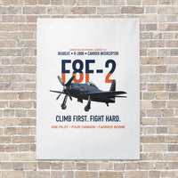 Thumbnail for F8F-2 Bearcat Climb First Fight Hard vertical canvas print - no frame - white background