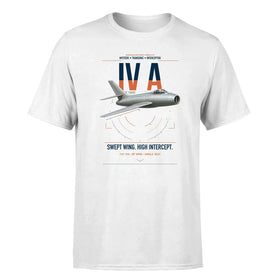 Single-Side Printing — Dassault Mystère IV A Double-Side T-Shirt