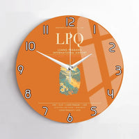 Thumbnail for Luang Prabang International Airport LPQ Wall-Clock No-Frame - Orange