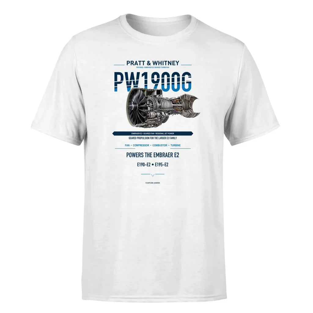 PW1900G design on white single side
