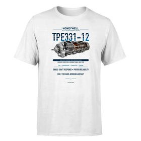Single-Side Printing — Honeywell TPE331-12 Engine Double-Side T-Shirt