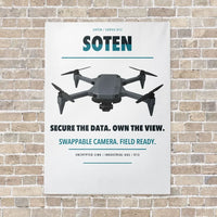 Thumbnail for ACSL SOTEN vertical canvas print - no frame - white background