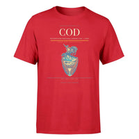 Thumbnail for Yellowstone Regional Airport (COD) T-Shirt single-side front print in Red | yellowstone-regional-airport-cod-double-side-t-shirt
