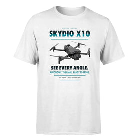 Single-Side Printing — Skydio X10 Double-Side T-Shirt