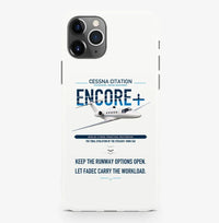 Thumbnail for Cessna Citation Encore+ design on white magsafe iphone case, for iPhone Pro Max
