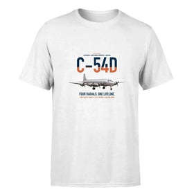 Single-Side Printing — C-54D Skymaster Double-Side T-Shirt