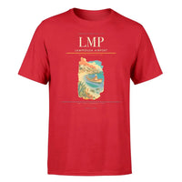 Thumbnail for Lampedusa Airport (LMP) T-Shirt single-side front print in Red | lampedusa-airport-lmp-double-side-t-shirt