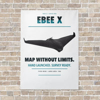 Thumbnail for AgEagle eBee X vertical canvas print - no frame - white background