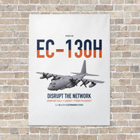 Thumbnail for EC-130H Compass Call vertical canvas print - no frame - white background
