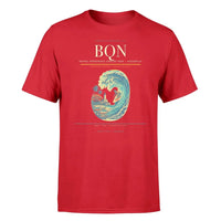 Thumbnail for Rafael Hernández Airport (BQN) T-Shirt single-side front print in Red | rafael-hernández-airport-bqn-double-side-t-shirt