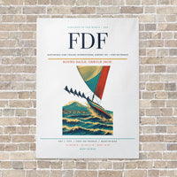 Thumbnail for Martinique Aimé Césaire International Airport FDF — Fort-de-France vertical canvas print - no frame - white background