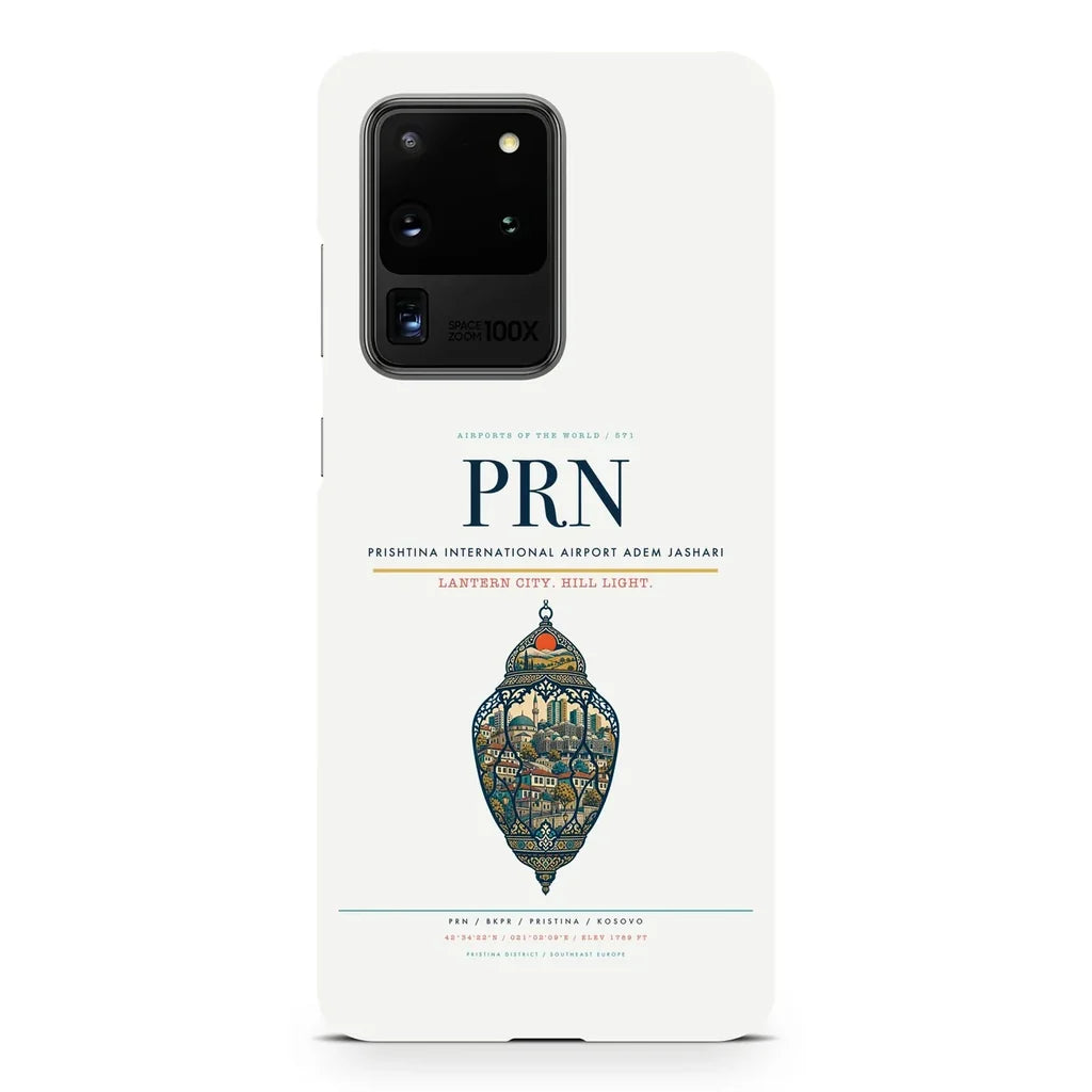 Prishtina International Airport Adem Jashari PRN Samsung Case - White
