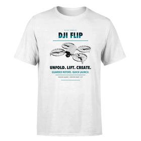 Single-Side Printing — DJI Flip Drone Double-Side T-Shirt