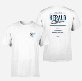Double-Side Printing — Handley Page HPR.7 Dart Herald Double-Side T-Shirt