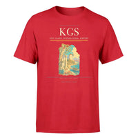 Thumbnail for Kos Island International Airport (KGS) T-Shirt single-side front print in Red | kos-island-international-airport-kgs-double-side-t-shirt