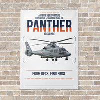 Thumbnail for Airbus Helicopters AS565 MBe Panther vertical canvas print - no frame - white background