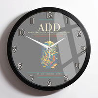 Thumbnail for Addis Ababa Bole International Airport ADD Wall-Clock Framed - Gray