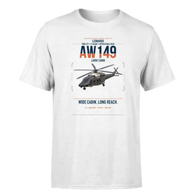 Single-Side Printing — Leonardo AW149 Double-Side T-Shirt