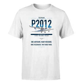 Single-Side Printing — Tecnam P2012 Traveller Double-Side T-Shirt