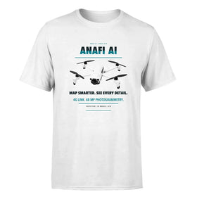 Single-Side Printing — Parrot ANAFI Ai Double-Side T-Shirt