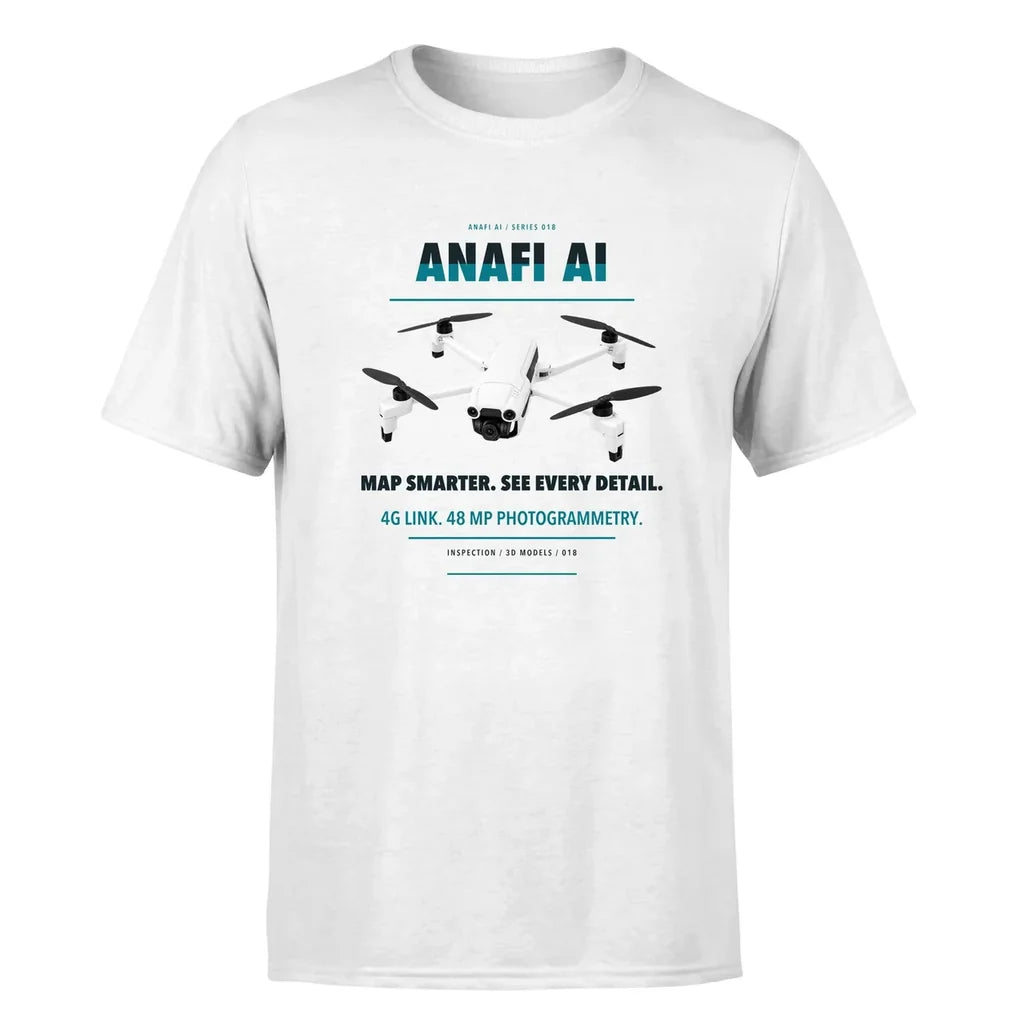 Parrot ANAFI Ai design on white single side