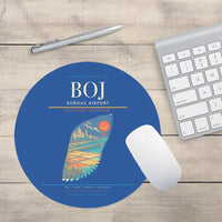 Thumbnail for Burgas Airport BOJ Mouse-Pad Round - Blue