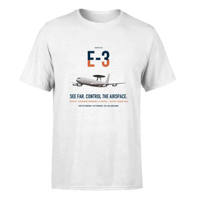 Single-Side Printing — E-3 Sentry AWACS Double-Side T-Shirt