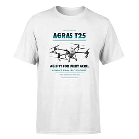 Single-Side Printing — DJI Agras T25 Drone Double-Side T-Shirt