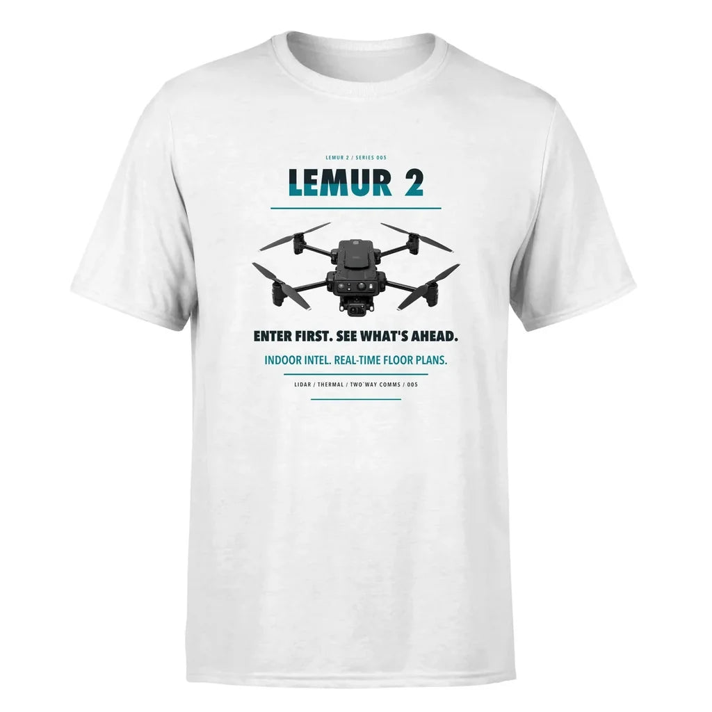 BRINC LEMUR 2 design on white single side