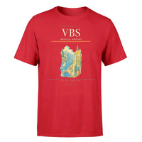 Thumbnail for Brescia Airport (VBS) T-Shirt single-side front print in Red | brescia-airport-vbs-double-side-t-shirt