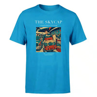 Thumbnail for VINTAGE G4101 - The Skycap - Premium T-Shirt design on turquoise premium t shirt