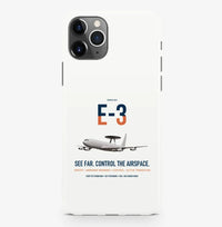 Thumbnail for E-3 Sentry AWACS design on white magsafe iphone case, for iPhone Pro Max