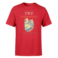 Thumbnail for Magic Valley Regional Airport (TWF) T-Shirt single-side front print in Red | magic-valley-regional-airport-twf-double-side-t-shirt
