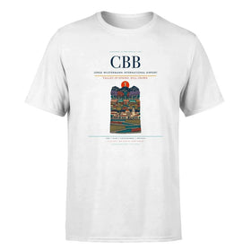 Single-Side Printing — Jorge Wilstermann International Airport (CBB) Double-Side T-Shirt