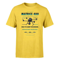 Thumbnail for DJI Matrice 400 design on yellow single side