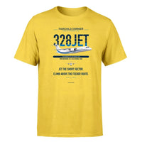 Thumbnail for Fairchild Dornier 328JET design on yellow single side