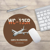 Thumbnail for WC-135R Constant Phoenix design on brown round mouse pad