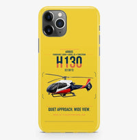 Thumbnail for Airbus H130 design on yellow magsafe iphone case, for iPhone Pro Max