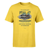 Thumbnail for PT6A-67 design on yellow single side
