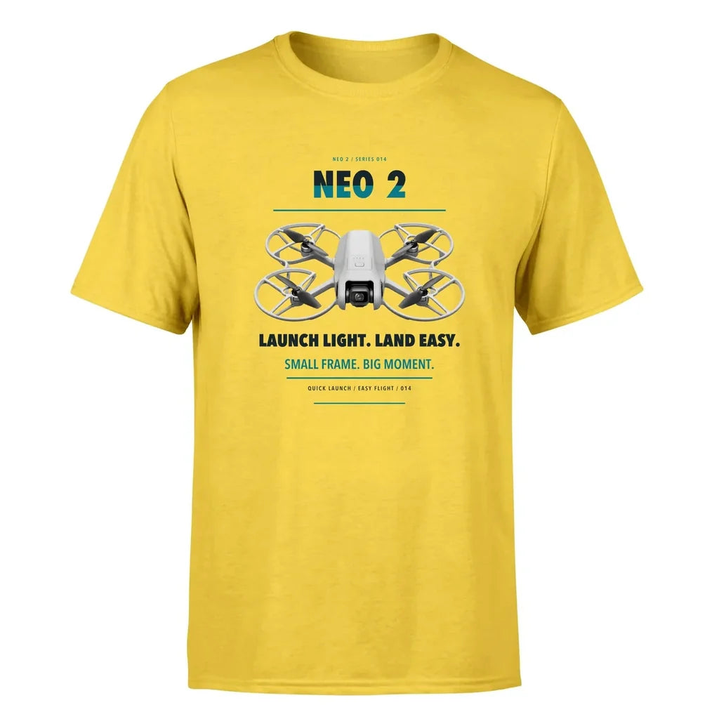 DJI Neo 2 design on yellow single side