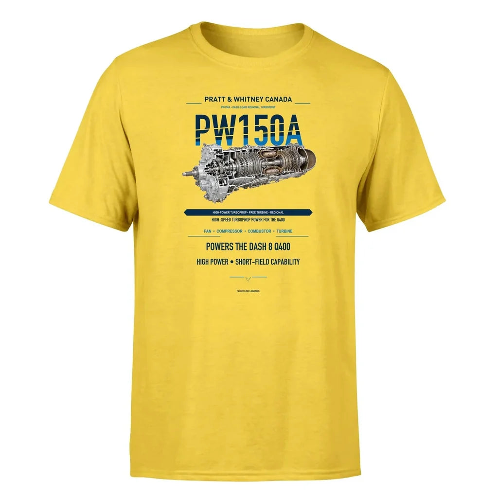 PW150A design on yellow single side
