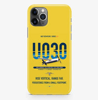 Thumbnail for Airbus U030 Flexrotor Case ProMax design on yellow iphone case promax