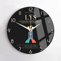 Thumbnail for Lyon-Saint Exupery Airport LYS Wall-Clock No-Frame - Black