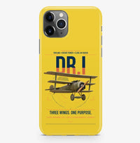 Thumbnail for Fokker Dr.I design on yellow magsafe iphone case, for iPhone Pro Max