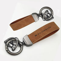 Thumbnail for US Airways Horseshoe Buckle key chain, Camel