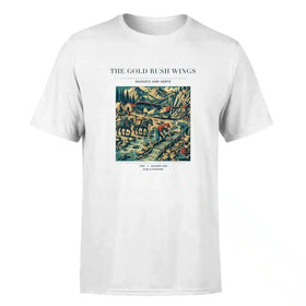 Single-Side Printing — The Gold Rush Wings Double-Side T-Shirt