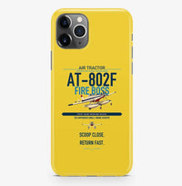 Thumbnail for Air Tractor AT-802F Fire Boss design on yellow magsafe iphone case, for iPhone Pro Max