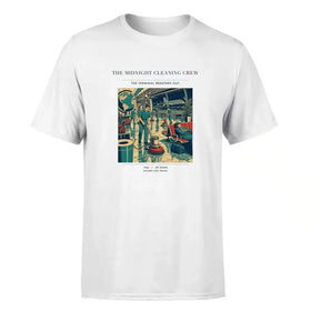 Single-Side Printing — The Midnight Cleaning Crew Double-Side T-Shirt