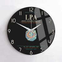 Thumbnail for Gran Canaria Airport LPA Wall-Clock No-Frame - Black