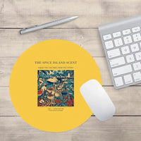 Thumbnail for VINTAGE G4279 - The Spice Island Scent - Designed Mouse Pads design on yellow round